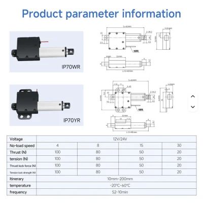 IP70 Micro Linear Actuators Manufacturer | Precision Motion Engineering for Demanding Applications